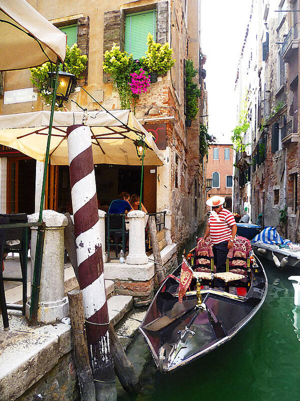 Italy Art Print featuring the photograph The Colors Of Venice by Irina Sztukowski