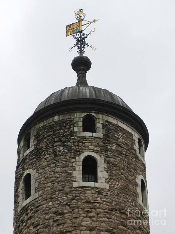 Weathervane Art Print featuring the photograph Weathervane by Denise Railey