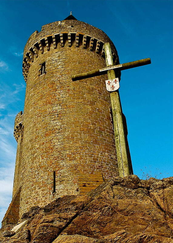 Solidor And Cross Art Print featuring the photograph Solidor and Cross by Elf EVANS