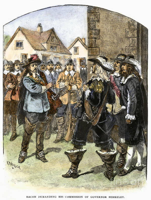 Bacon's Rebellion in 1676