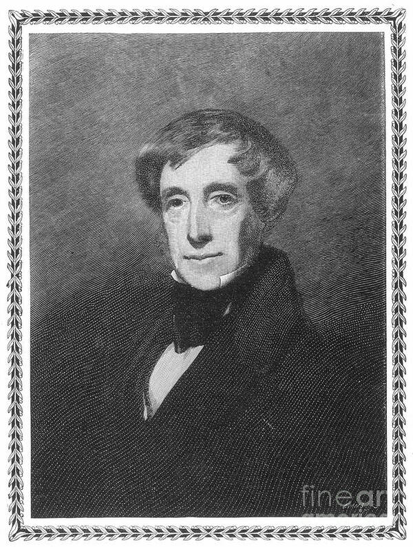 19th Century Art Print featuring the photograph Clement Clarke Moore by Granger
