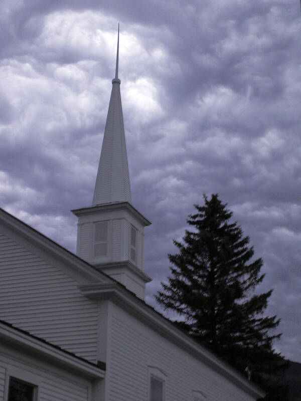 Brownsville Vermont Art Print featuring the photograph Forboding Clouds by Nancy Griswold