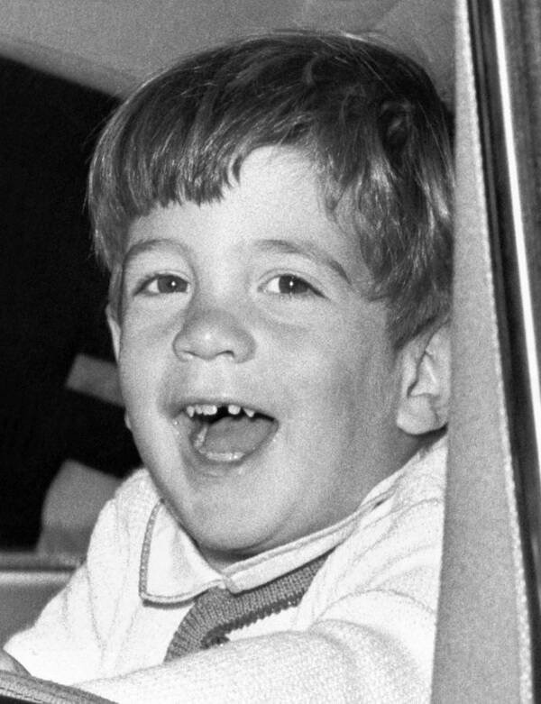 History Art Print featuring the photograph John Kennedy Jr. Smiles by Everett