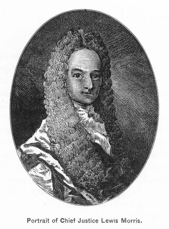 18th Century Art Print featuring the photograph Lewis Morris (1671-1746) by Granger