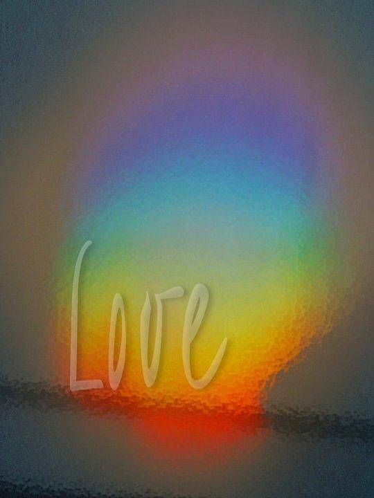 Landscape Art Print featuring the digital art Love by Richard Laeton