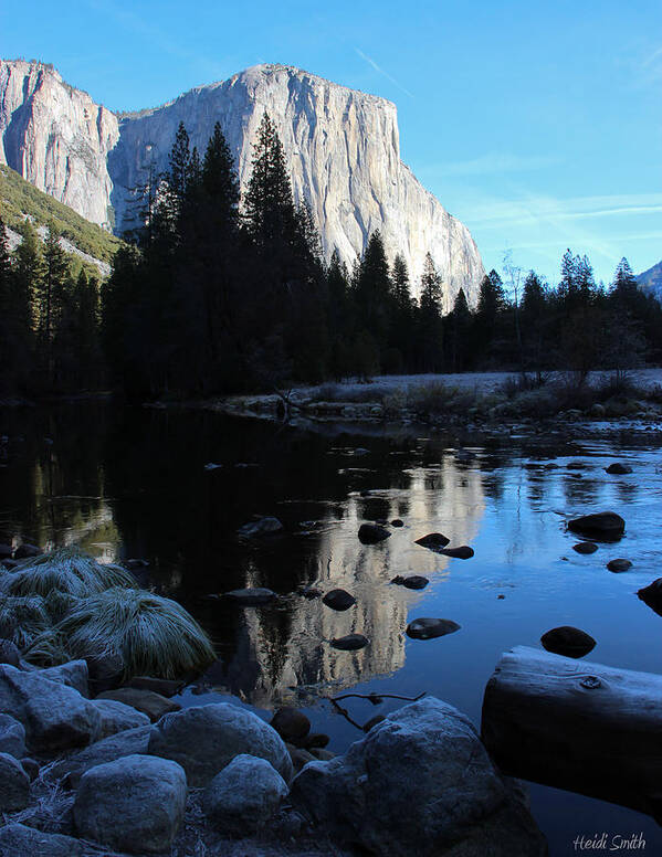 Yosemite Art Print featuring the photograph Morning Sunlight On El Cap by Heidi Smith