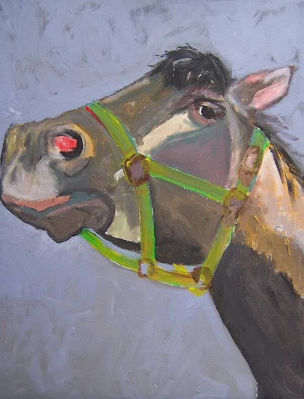 Horse Art Print featuring the painting That's Mr. Tazz To You by Krista Ouellette