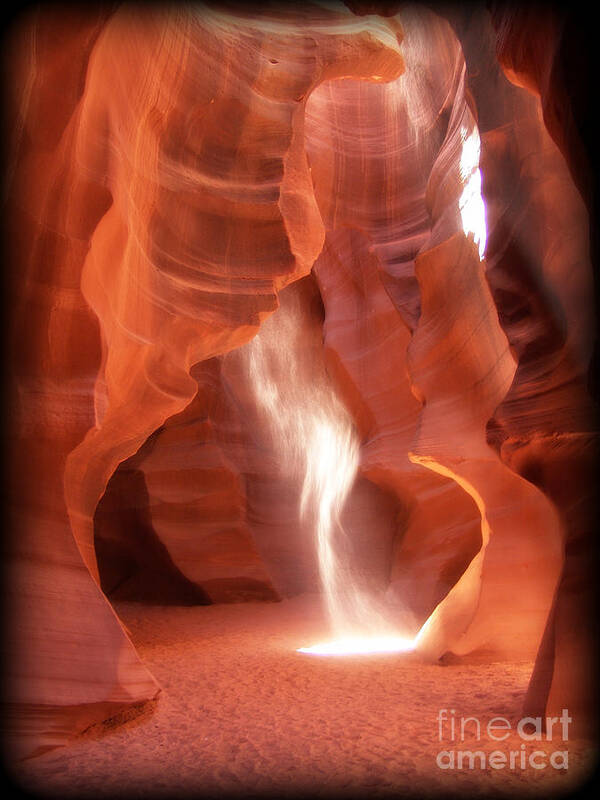 Light Art Print featuring the photograph The Light Beam by Jim McCain