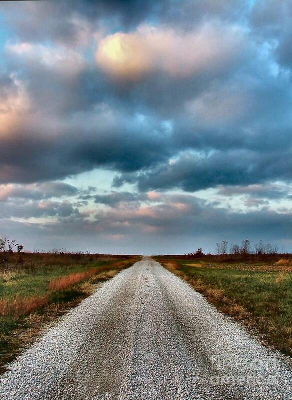 Julie Dant Photography Art Print featuring the photograph The Road to Somewhere by Julie Dant