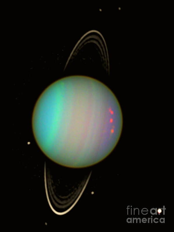 Science Art Print featuring the photograph Uranus by Science Source