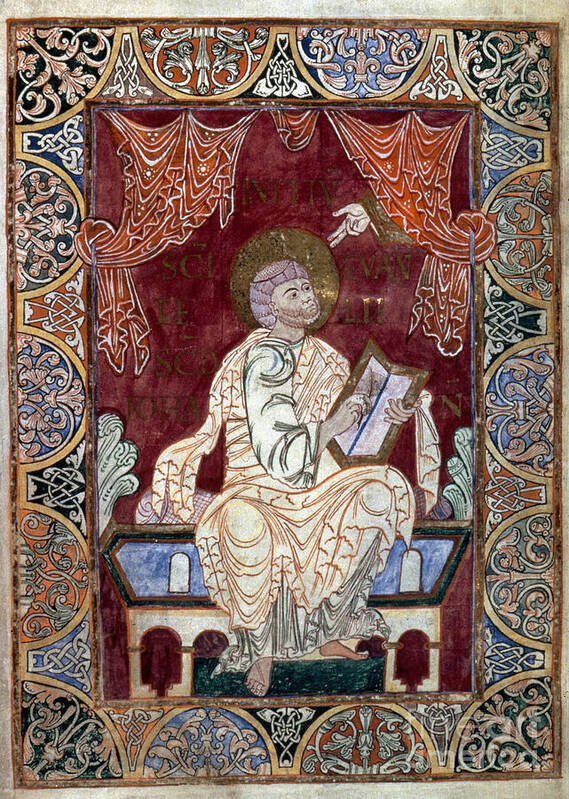 11th Century Art Print featuring the painting Saint John #10 by Granger