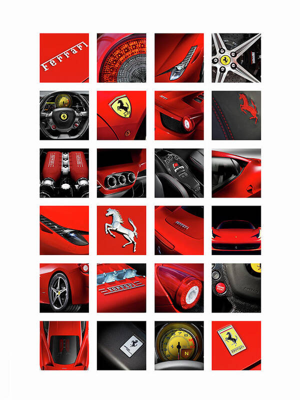 Ferrari 458 Italia Art Print featuring the photograph ferrari 458 Italia by Mark Rogan