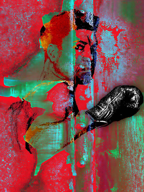 Jack Dempsey Art Print featuring the mixed media Jack Dempsey Collection #2 by Marvin Blaine