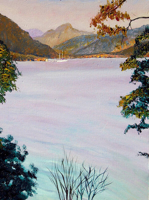 Alla Prima Art Print featuring the painting Virgin Island Bay #2 by Stan Hamilton