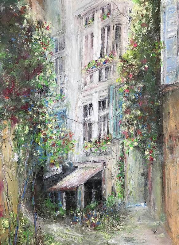 Arles Art Print featuring the painting Arles by Robin Miller-Bookhout
