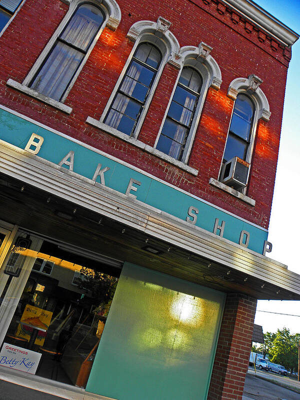 Architecture Art Print featuring the photograph Bake Shop by Elizabeth Hoskinson