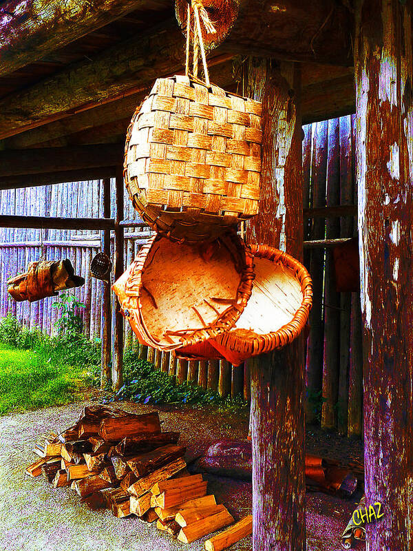 Photography Art Print featuring the photograph Basket Weavers 2 by CHAZ Daugherty