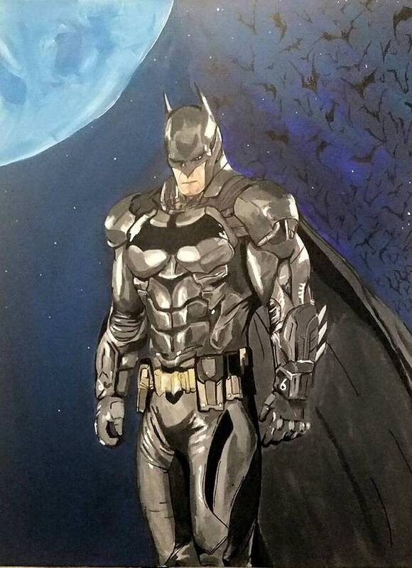 Batman Arkham Knight Art Print by Craig Johnson - Pixels