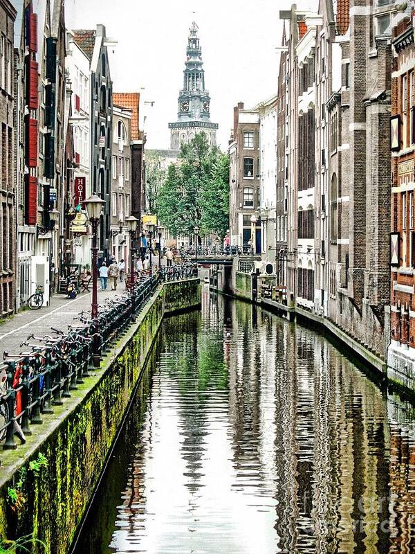 Amsterdam Art Print featuring the photograph Beautiful Amsterdam by Phyllis Kaltenbach