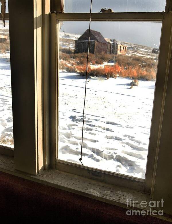 California Scenes Art Print featuring the photograph Bodie Morning After The Snow by Norman Andrus