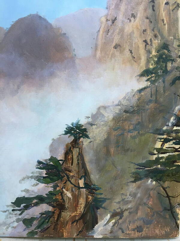 China Art Print featuring the painting China Memories by Joyce Snyder