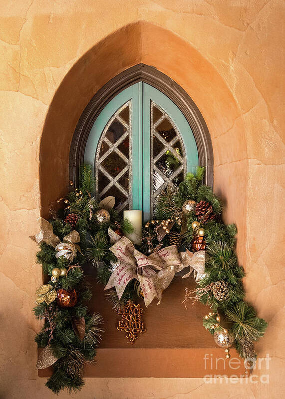 Bok Tower Art Print featuring the photograph Christmas at Pinewood Estate, Bok Tower by Liesl Walsh
