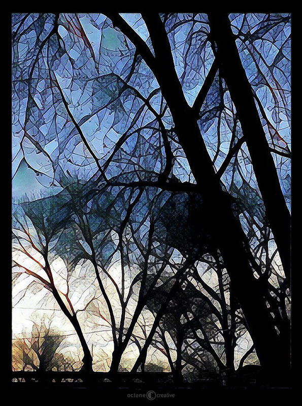 Trees Art Print featuring the photograph City Sunrise 1 by Tim Nyberg