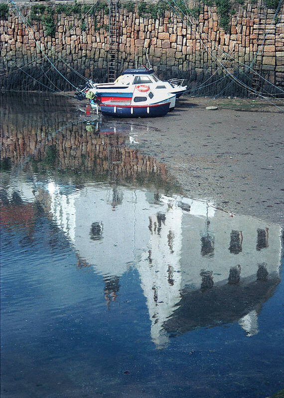 Crail Art Print featuring the photograph Crail Reflection I by Kenneth Campbell