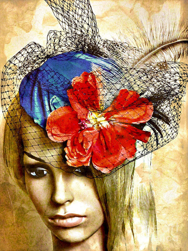 Lady Art Print featuring the photograph Dame in Gold by Onedayoneimage Photography
