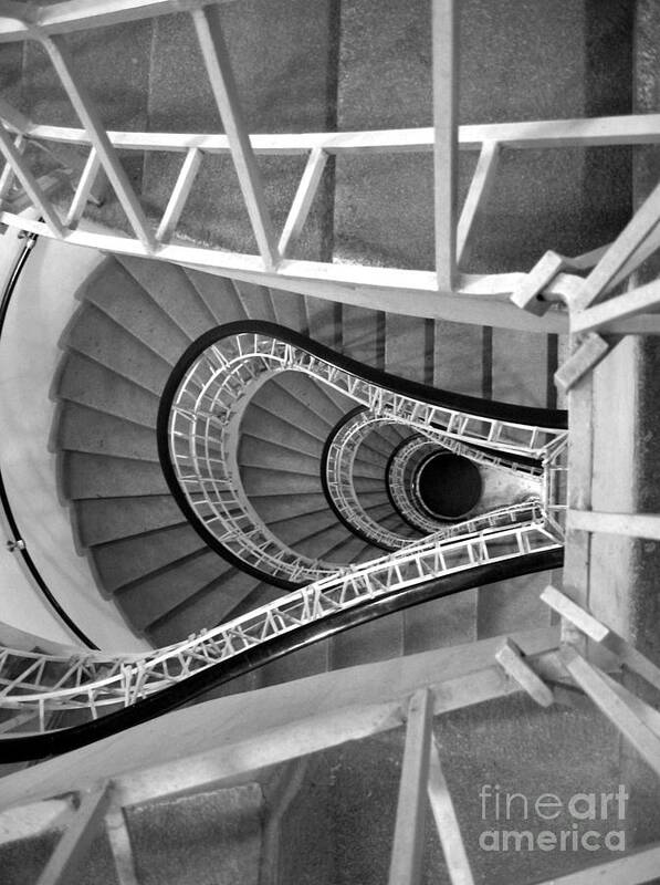 Stairs Art Print featuring the photograph Distortion Field by Keiko Richter