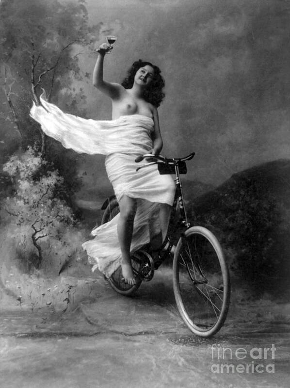 Erotica Art Print featuring the photograph Dont Drink And Drive Nude Model 1897 by Science Source