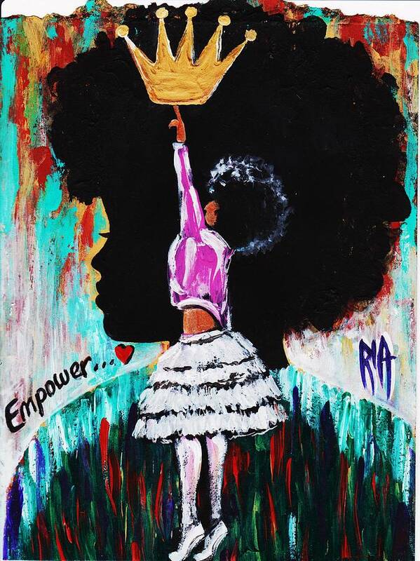 Artbyria Art Print featuring the photograph Empower by Artist RiA