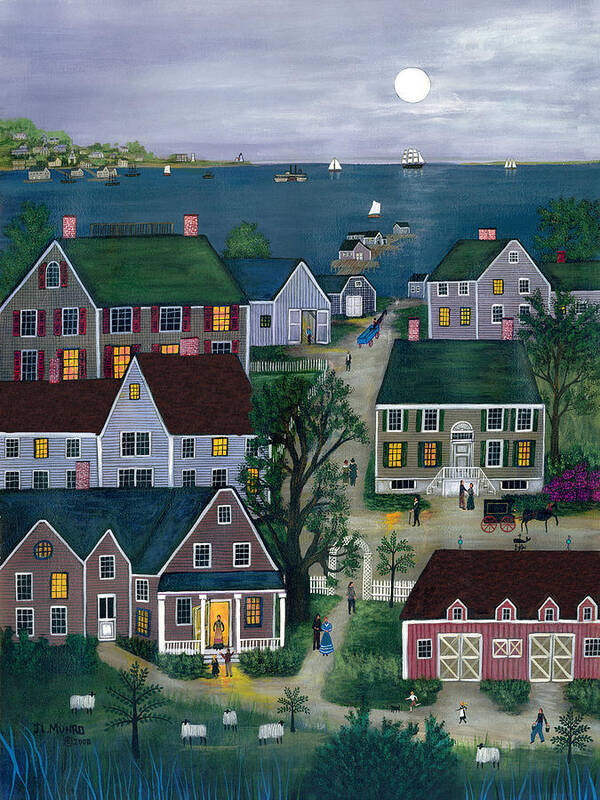 Evening on Nantucket by Janet Munro