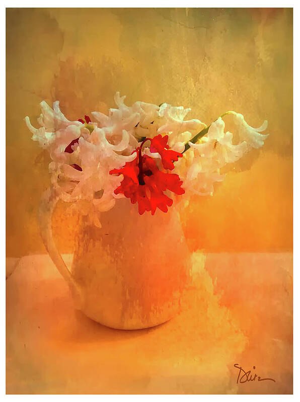 Flowers Art Print featuring the photograph First of Spring by Peggy Dietz