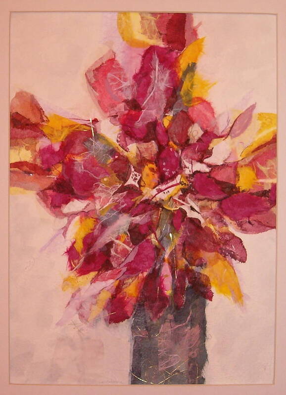 Flowers Art Print featuring the painting Flower Study by Lynn Babineau