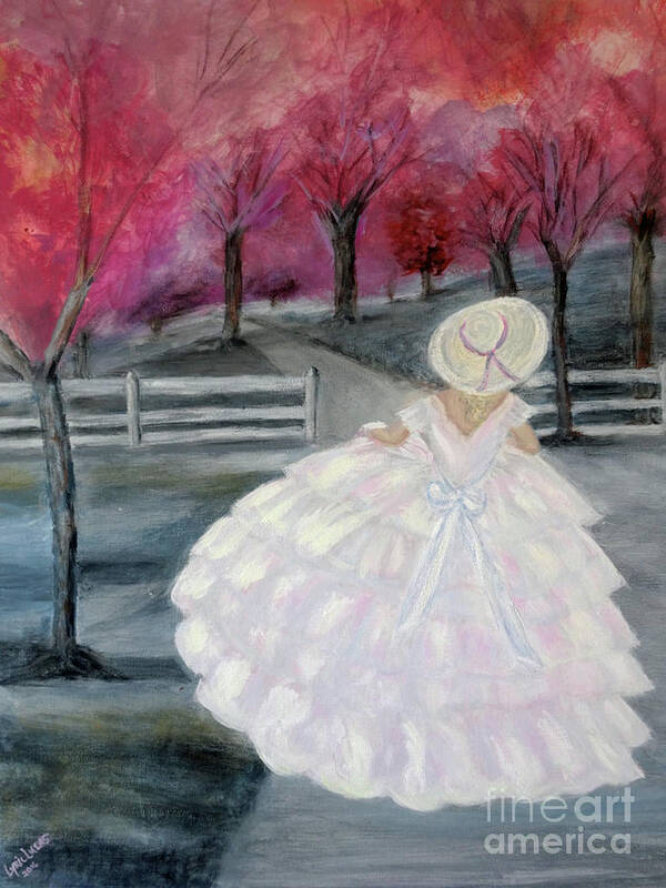 Fantacy Art Print featuring the painting Follow Your Dreams by Lyric Lucas