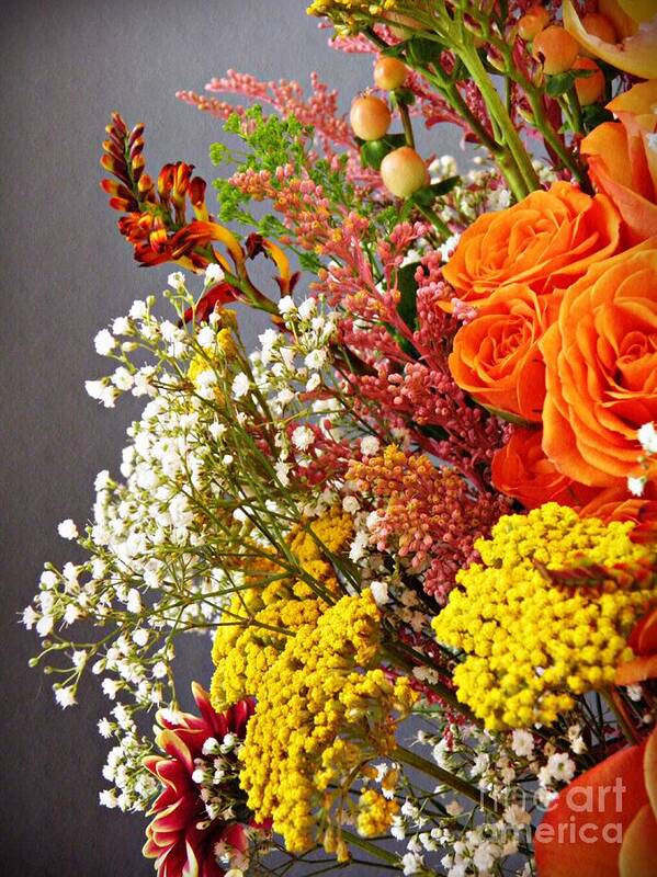 Bouquet Art Print featuring the photograph Holy Week Flowers 2017 2 by Sarah Loft
