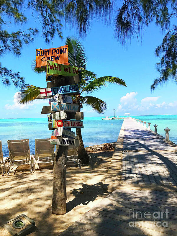 Rum Point Art Print featuring the photograph Island Time by Jerry Hart