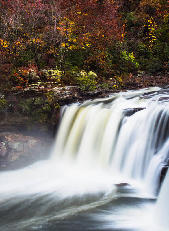 Little River Canyon Art Print featuring the photograph Little River Colors by Parker Cunningham