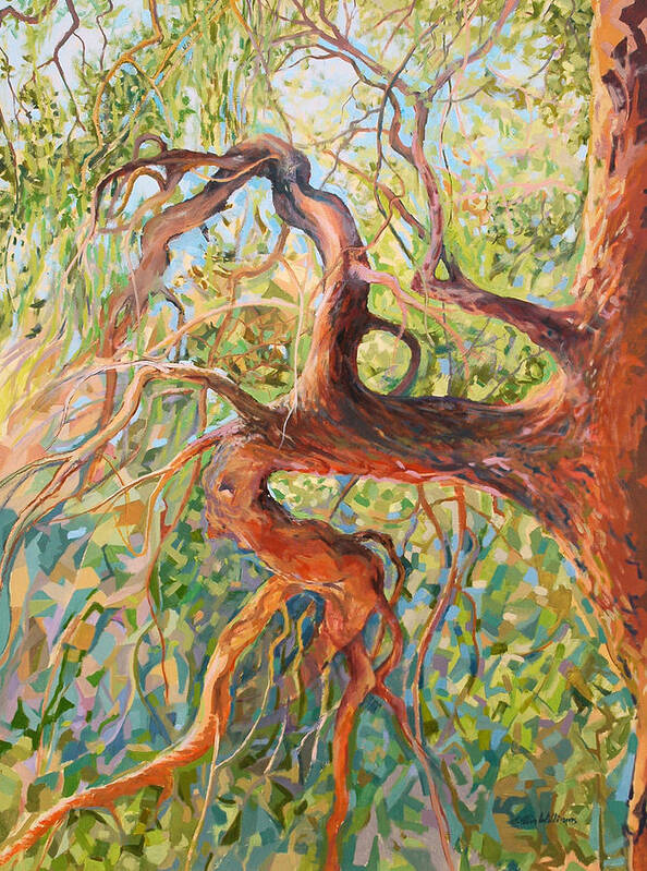 Tree Art Print featuring the painting Madrona I by E Colin Williams ARCA