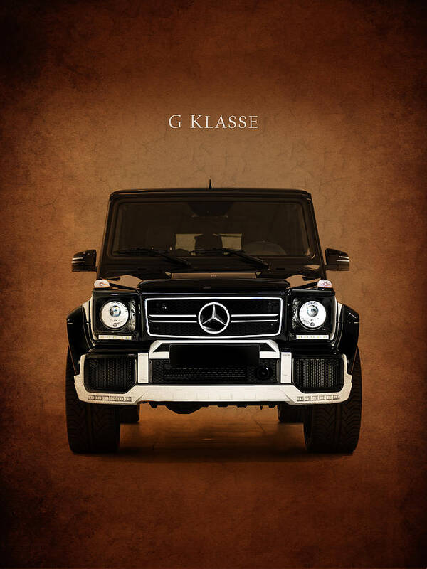 Mercedes Benz G Klasse Art Print By Mark Rogan