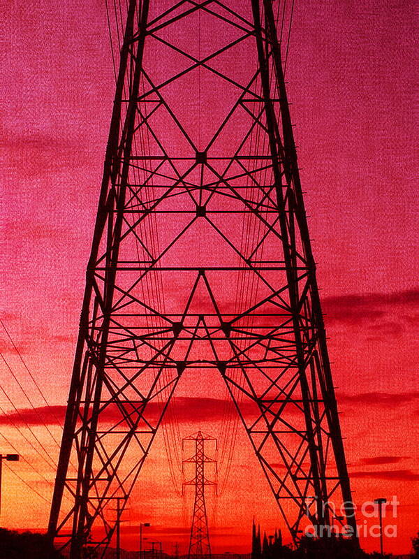 1000 Views Art Print featuring the photograph Modern Sunset by Jenny Revitz Soper