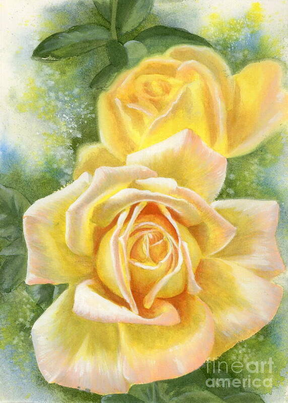 Peace Art Print featuring the painting Peace by Barbara Keith