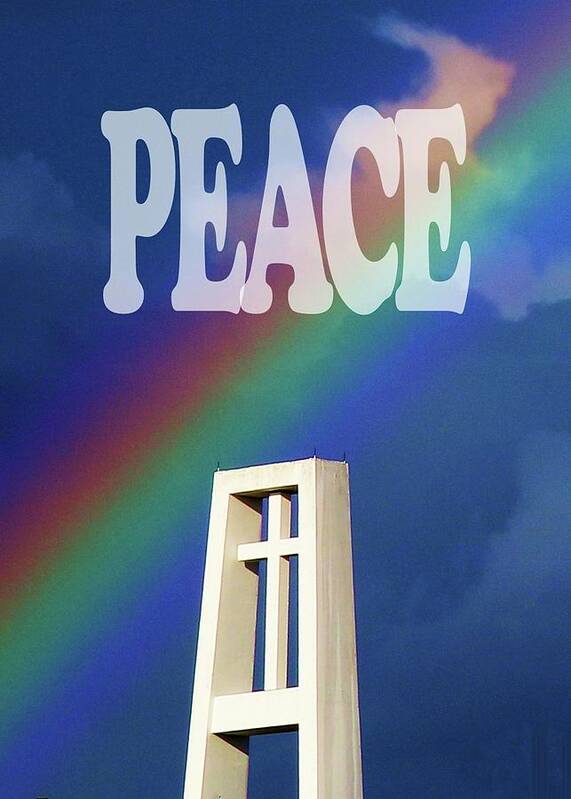 Photo For Sale Art Print featuring the photograph Peace Rainbow by Robert Wilder Jr