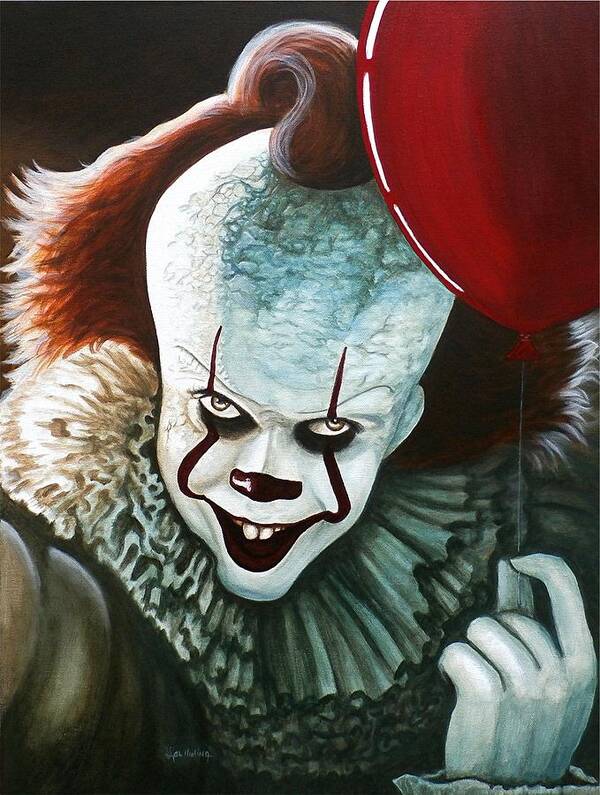 New 2017 IT Movie Pennywise Custom Poster Print Art Decor T-760 