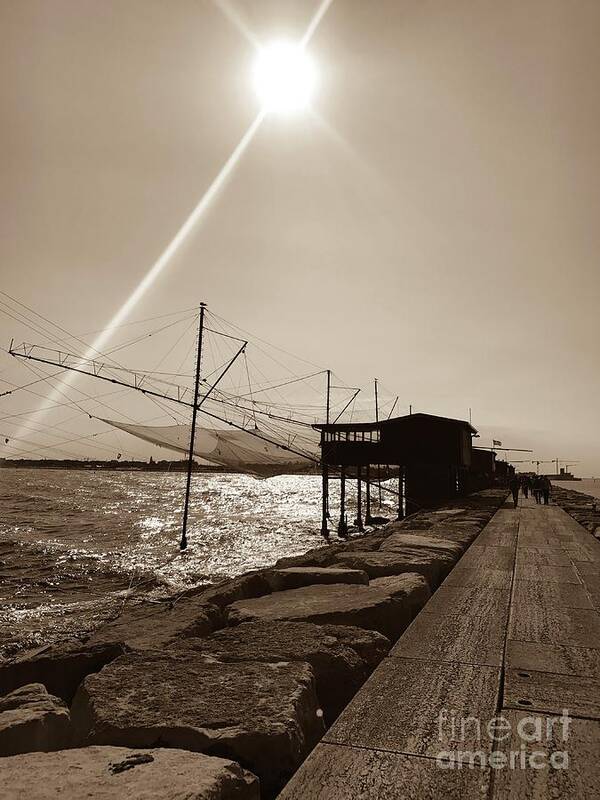 Sottomarina Di Chioggia Art Print featuring the photograph Romantic Ballad by Tiziana Maniezzo