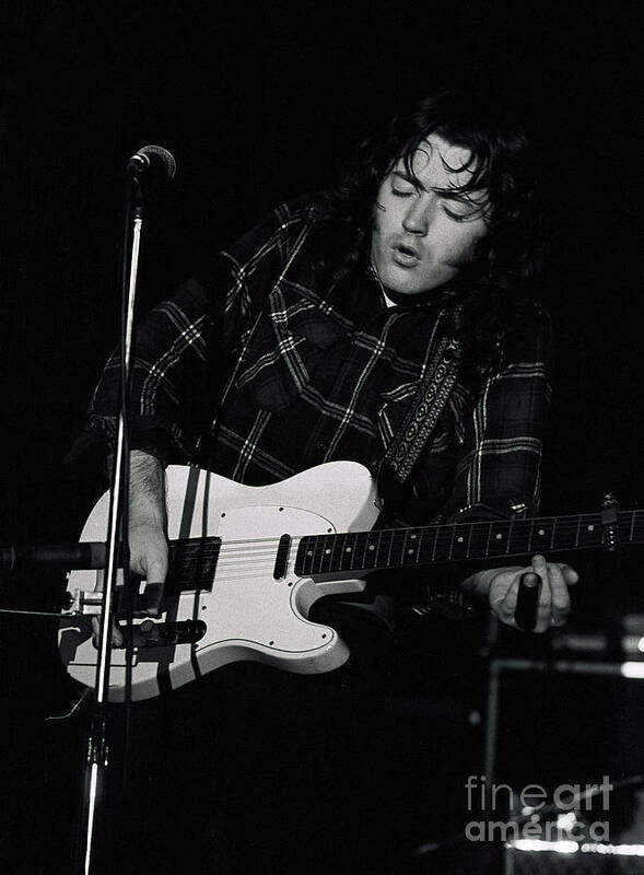 Rory Art Print featuring the photograph Rory Gallagher by Ara Ashjian