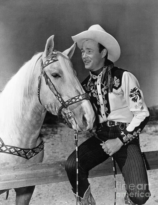 20th Century Art Print featuring the photograph Roy Rogers by Granger
