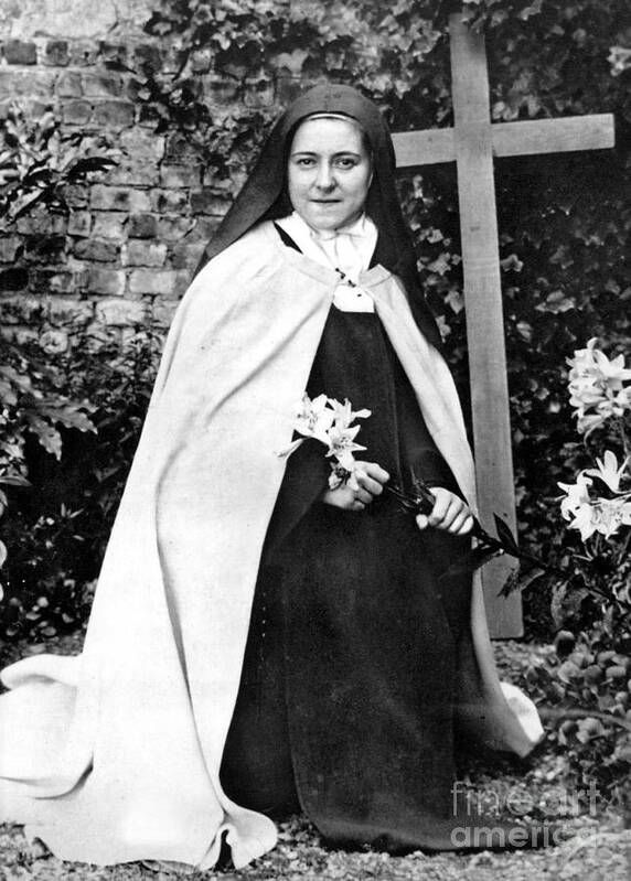 19th Century Art Print featuring the photograph Saint Therese De Lisieux by Granger
