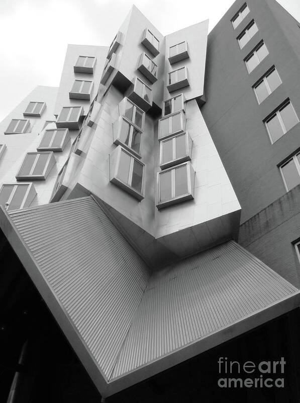 Boston Art Print featuring the photograph Stata Center 3 by Randall Weidner
